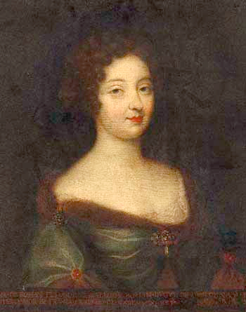 Anne de Rohan-Montbazon Portrait par Pierre Mignard - vers 1670